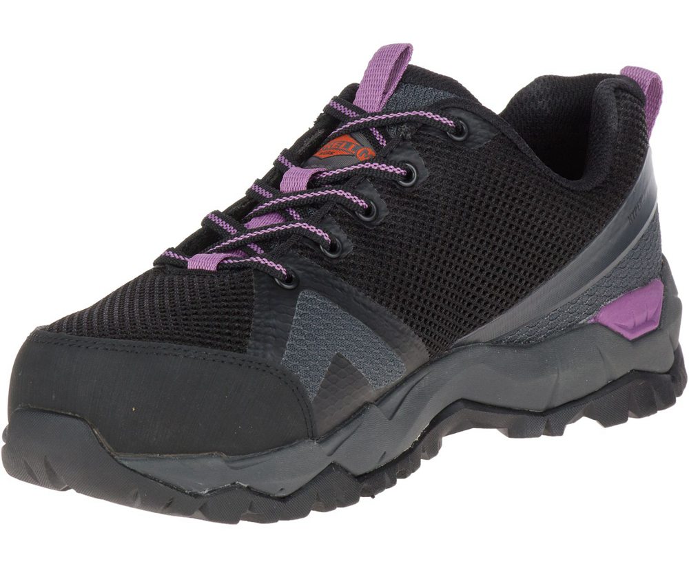 Merrell Vandresko Dame - Fullbench 2 Sd Steel Toe Work - Sort - PAF593784
